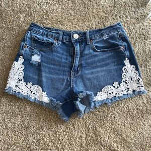 Aeropostale Blue Jeans Short XS